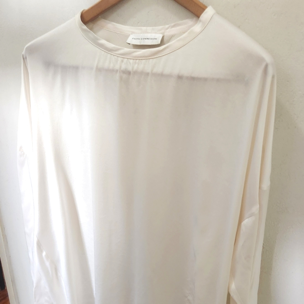 Faith Connexion | Satine Silk Top - Picture 3 of 7